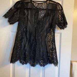 Nanette Lepore lace shirt